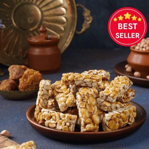 Sweet Karam Coffee Peanut Chikki